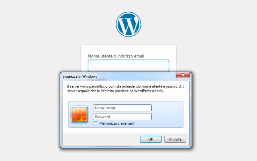 Accesso di primo livello a WordPress