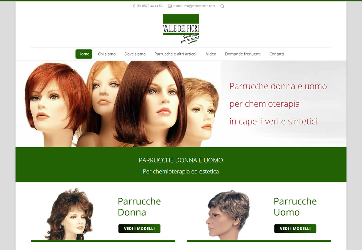 Restyling sito Valle dei Fiori
