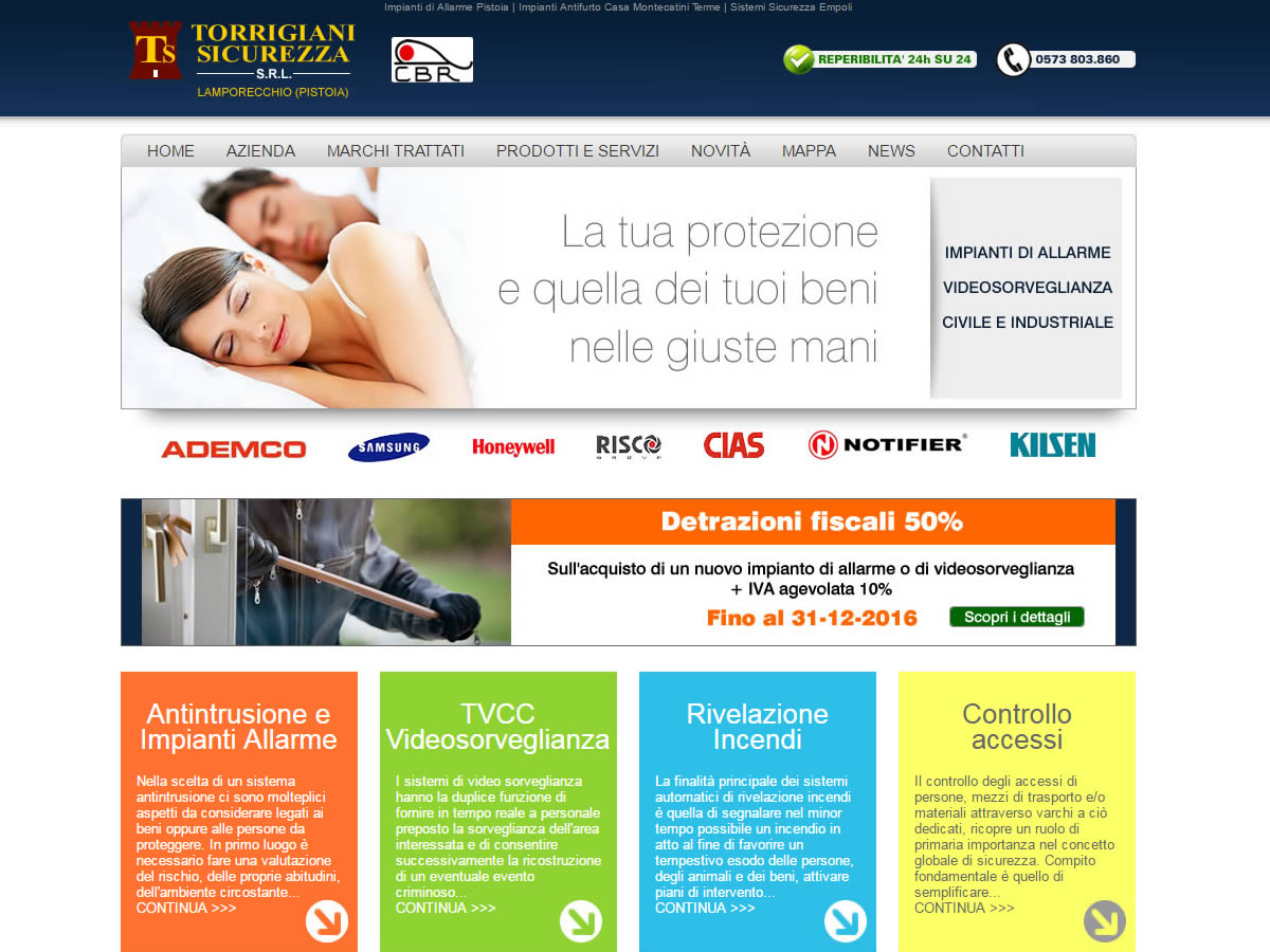 Sito Torrigiani Sicurezza